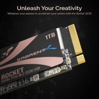 Лот: 22176494. Фото: 3. SSD диск Sabrent 1TB Rocket 2230... Компьютеры, оргтехника, канцтовары