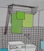 Лот: 11289585. Фото: 2. Сушилка для белья потолочная Gimi... Хозтовары