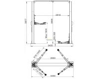 Лот: 16224025. Фото: 4. Подъемник автомобильный двухстоечный... Красноярск