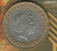 Лот: 6268722. Фото: 2. великобритания 2 фунта 2003. Монеты