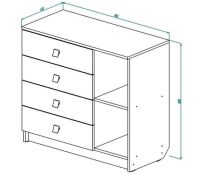 Лот: 16859424. Фото: 3. Комод в детскую. Мебель