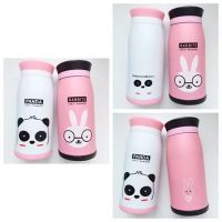 Лот: 6525072. Фото: 2. Термос "Панда" (белый) 500 ml... Посуда, кухонная утварь