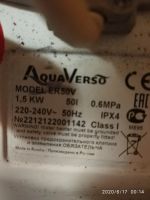Лот: 16162290. Фото: 3. Водонагреватель AquaVerso ER 50V. Строительство и ремонт