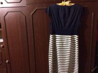 Лот: 4887866. Фото: 2. Платье в морском стиле 48-50р. Женская одежда