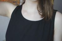 Лот: 7239135. Фото: 3. Платье чёрное летнее с принтом... Одежда, обувь, галантерея