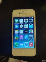 Лот: 13157002. Фото: 2. iPhone 4 [РСТ, оригинал, белый... Смартфоны, связь, навигация