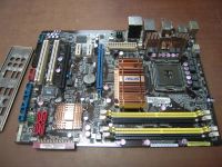 Лот: 10627851. Фото: 3. Материнская плата 775 ASUS P5K... Компьютеры, оргтехника, канцтовары