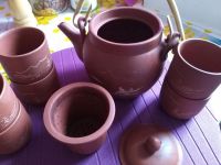 Лот: 10211895. Фото: 3. набор глиняный для чая/чайной... Домашний быт