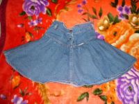 Лот: 1907768. Фото: 3. Юбочка джинсовая. Дети растут