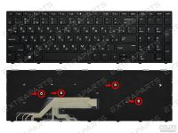 Лот: 15962802. Фото: 2. Клавиатура HP ProBook 470 G5 черная... Комплектующие
