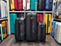 Лот: 16357567. Фото: 2. Чемодан Большой ABS plastic "Чёрный... Аксессуары