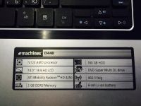 Лот: 5251731. Фото: 2. Ноутбук Acer e machines D440. Компьютеры, ноутбуки, планшеты