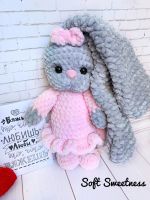 Лот: 15482848. Фото: 4. Зайчик в платье и пуантах. Ручная...