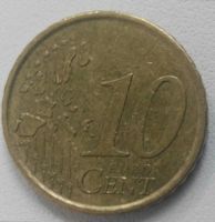 Лот: 14715254. Фото: 2. 10 евроцентов 1999 Испания (677... Монеты