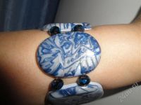 Лот: 676067. Фото: 2. Изделия из полимерной глины браслет... Ювелирные изделия, бижутерия, часы