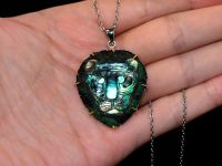 Лот: 20797765. Фото: 5. Кулон: Лев. Гелиотис и Грандидьерит