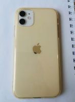 Лот: 15989415. Фото: 2. Чехол iPhone 11 желтый прозрачный. Аксессуары