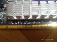 Лот: 17279788. Фото: 2. Видеокарта Nvidia GT210, 1gb. Комплектующие