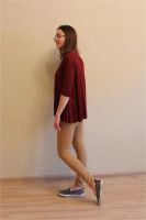 Лот: 7841730. Фото: 2. новые горчичные джинсы Bershka. Женская одежда