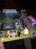 Лот: 7575974. Фото: 3. Материнская плата Asus p5gv-mx... Компьютеры, оргтехника, канцтовары