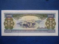 Лот: 11298475. Фото: 2. 1000 кип 2003 года Лаос Unc!Оригинал... Банкноты