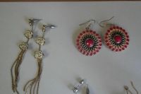 Лот: 7760848. Фото: 4. Серьги женские бижутерия 5 пар