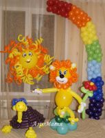 Лот: 4789277. Фото: 13. Гелиевые шары, сердечки, фигурки...