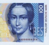 Лот: 14376315. Фото: 3. 100 немецких марок 1989 года ФРГ... Коллекционирование, моделизм
