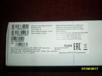 Лот: 10243685. Фото: 4. Смартфон ZTE Blade A3 (Внимательно...