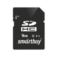 Лот: 17638456. Фото: 2. Карта памяти SDHC SmartBuy 16Gb... Носители информации