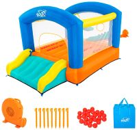 Лот: 20345130. Фото: 2. Батут Bestway надувной Leap&Play... Для дачи, дома, огорода, бани, парка