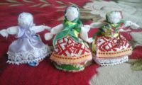 Лот: 9003914. Фото: 2. Славянские куклы-обереги :Крупеничка... Ручная работа
