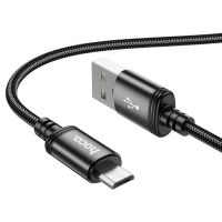 Лот: 22143191. Фото: 2. Кабель HOCO X89 microUSB 1m (Black... Аксессуары