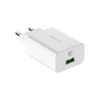Лот: 22149724. Фото: 3. СЗУ BOROFONE BA-21A 1*USB QC3... Смартфоны, связь, навигация