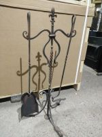 Лот: 15990762. Фото: 5. Набор каминный (кочерга, совок...