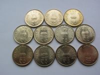 Лот: 6408035. Фото: 3. Индия 5 рупий набор из 11 монет... Коллекционирование, моделизм