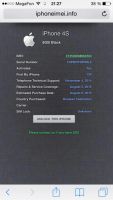 Лот: 3432811. Фото: 5. Продам iphone 4s 8gb Черный РСТ...