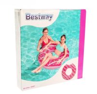 Лот: 11254513. Фото: 4. Надувной круг "Пончик с глазурью...