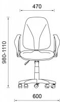Лот: 20859816. Фото: 3. Кресло C-101 Клио Нептун ПВМ хром... Мебель