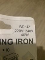 Лот: 10369360. Фото: 2. Паяльник wd-42, 220-240v, 40w... Электрооборудование