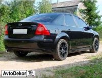 Лот: 14356901. Фото: 3. Юбка накладка "FT" на задний бампер... Авто, мото, водный транспорт
