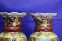 Лот: 19550347. Фото: 5. 2 парные китайские вазы ручная...