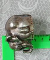 Лот: 21578945. Фото: 3. Рюмка-ритон Слоник. Серебро. Красноярск