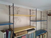 Лот: 18824595. Фото: 3. Полка для книг,металлическая... Мебель
