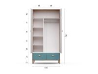 Лот: 23779717. Фото: 8. Шкаф двухдверный Lenny