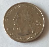 Лот: 11021903. Фото: 2. 25 центов США Миннесота серия... Монеты