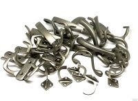 Лот: 4203820. Фото: 8. 🔗 Пара стальных настенных крючков...