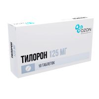 Лот: 25027612. Фото: 2. Тилорон таб.п о плен. 125мг №10. Медицина