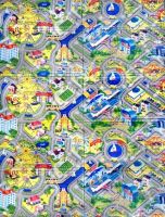 Лот: 16135137. Фото: 3. Коврик для игр и ползания "Город... Красноярск