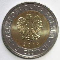 Лот: 6094793. Фото: 2. 5 злотых 2014 год. Серия "Открой... Монеты